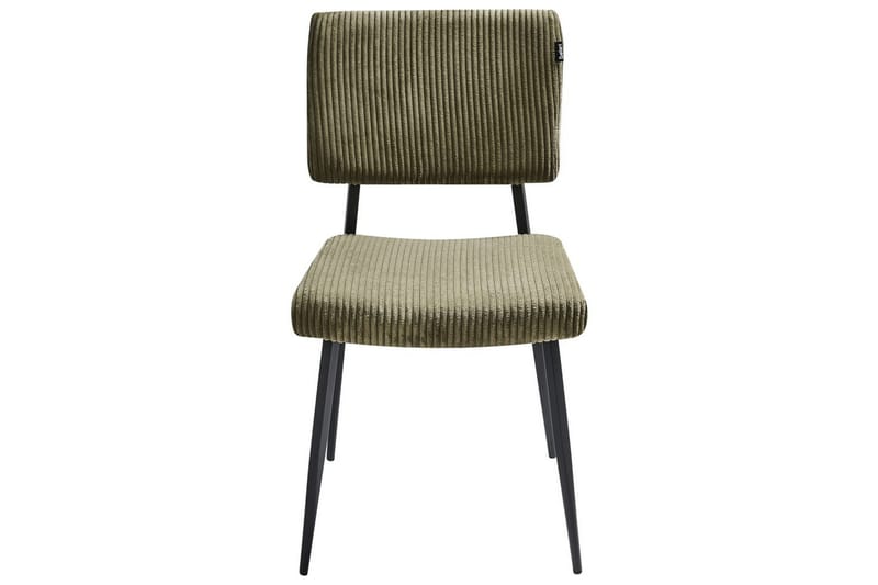 Set med 2 matstolar Sturgis - Grön, Svart - Möbler - Fåtölj & stolar - Matstol & köksstol