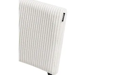 Set med 2 matstolar Sturgis - Vit, Svart - Möbler - Fåtölj & stolar - Matstol & köksstol