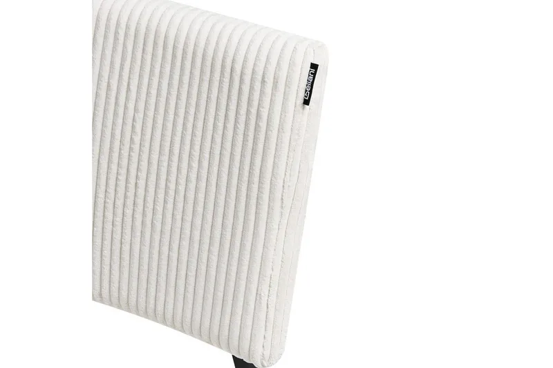 Set med 2 matstolar Sturgis - Vit, Svart - Möbler - Fåtölj & stolar - Matstol & köksstol