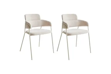 Set med 2 matstolar Paonia - Möbler - Fåtölj & stolar - Matstol & köksstol