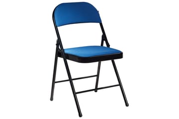 Set med 4 hopfällbara stolar Sparks - Blå, Svart - Möbler - Fåtölj & stolar - Klappstol & stapelbara stolar