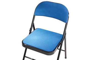 Set med 4 hopfällbara stolar Sparks - Blå, Svart - Möbler - Fåtölj & stolar - Klappstol & stapelbara stolar