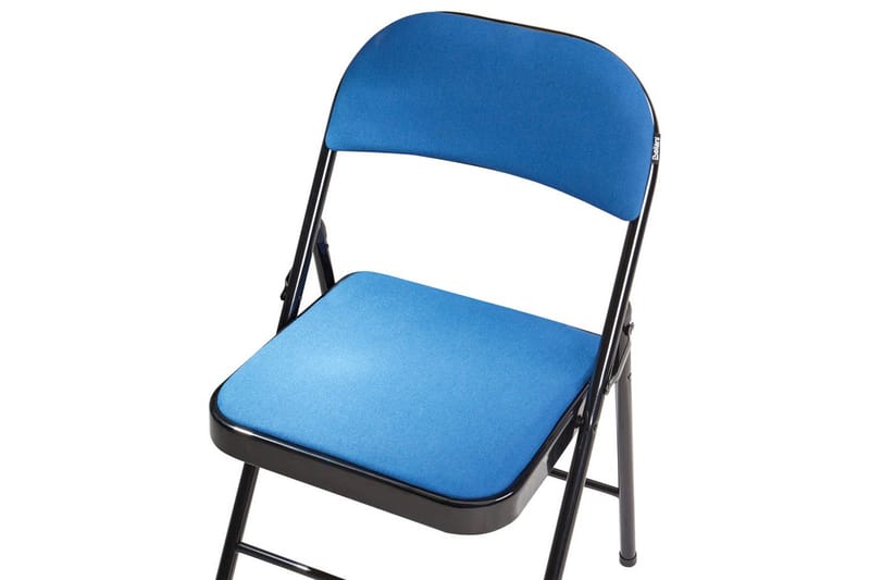 Set med 4 hopfällbara stolar Sparks - Blå, Svart - Möbler - Fåtölj & stolar - Klappstol & stapelbara stolar