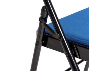 Set med 4 hopfällbara stolar Sparks - Blå, Svart - Möbler - Fåtölj & stolar - Klappstol & stapelbara stolar