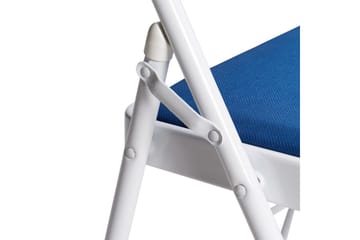 Set med 4 hopfällbara stolar Sparks - Blå, Vit - Möbler - Fåtölj & stolar - Klappstol & stapelbara stolar