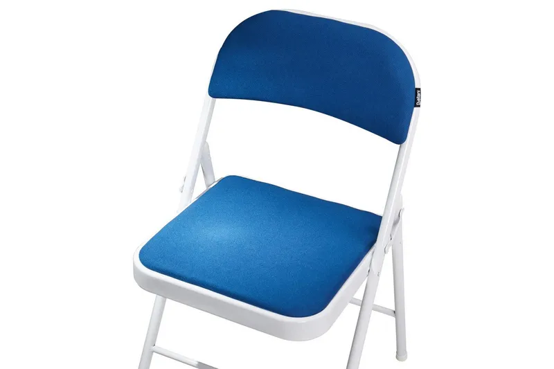 Set med 4 hopfällbara stolar Sparks - Blå, Vit - Möbler - Fåtölj & stolar - Klappstol & stapelbara stolar