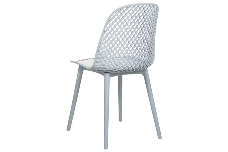 Set med 4 matstolar Emory - Blå - Möbler - Fåtölj & stolar - Matstol & köksstol