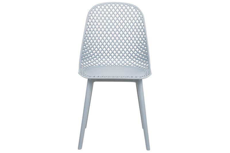 Set med 4 matstolar Emory - Blå - Möbler - Fåtölj & stolar - Matstol & köksstol