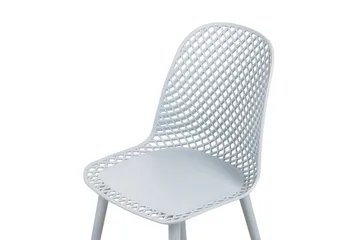 Set med 4 matstolar Emory - Blå - Möbler - Fåtölj & stolar - Matstol & köksstol