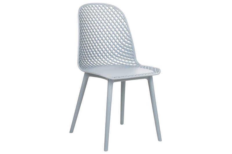 Set med 4 matstolar Emory - Blå - Möbler - Fåtölj & stolar - Matstol & köksstol