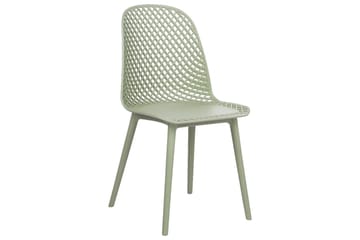 Set med 4 matstolar Emory - Grön - Möbler - Fåtölj & stolar - Matstol & köksstol