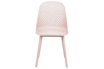 Set med 4 matstolar Emory - Rosa - Möbler - Fåtölj & stolar - Matstol & köksstol