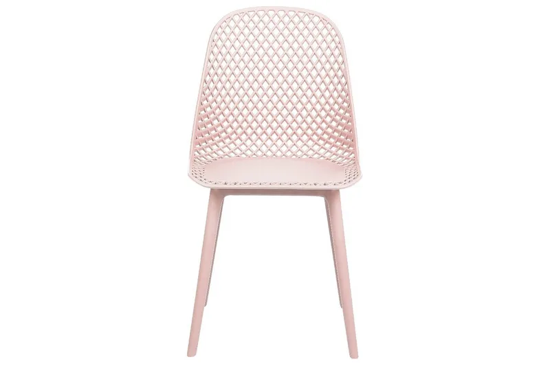 Set med 4 matstolar Emory - Rosa - Möbler - Fåtölj & stolar - Matstol & köksstol