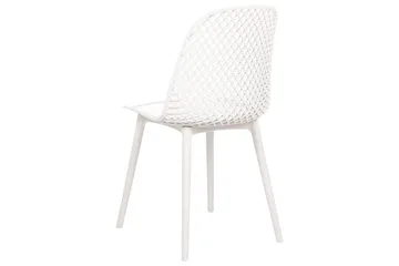 Set med 4 matstolar Emory - Vit - Möbler - Fåtölj & stolar - Matstol & köksstol