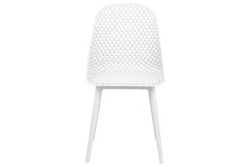 Set med 4 matstolar Emory - Vit - Möbler - Fåtölj & stolar - Matstol & köksstol