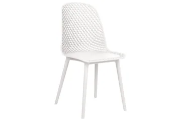 Set med 4 matstolar Emory - Vit - Möbler - Fåtölj & stolar - Matstol & köksstol