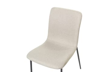 Set med 4 matstolar Glendive - Beige, svart - Möbler - Fåtölj & stolar - Matstol & köksstol