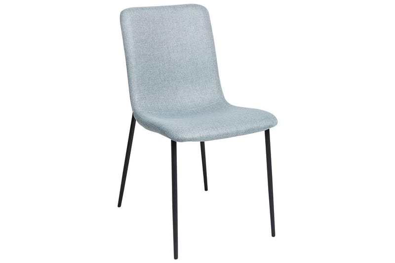 Set med 4 matstolar Glendive - Blå, Svart - Möbler - Fåtölj & stolar - Matstol & köksstol