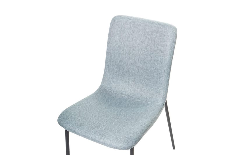 Set med 4 matstolar Glendive - Blå, Svart - Möbler - Fåtölj & stolar - Matstol & köksstol