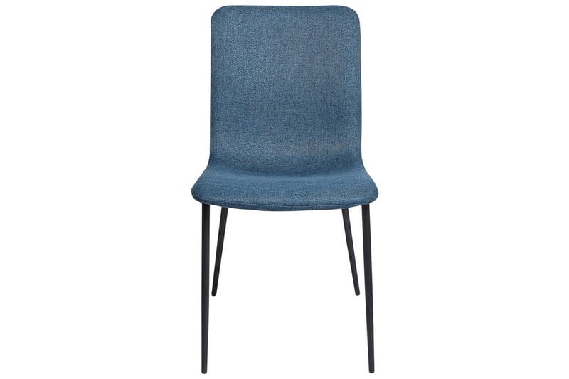 Set med 4 matstolar Glendive - Mörkblå, Svart - Möbler - Fåtölj & stolar - Matstol & köksstol