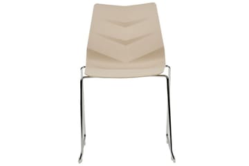 Set med 4 matstolar Hartley - Beige, Silver - Möbler - Fåtölj & stolar - Matstol & köksstol