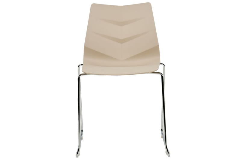 Set med 4 matstolar Hartley - Beige, Silver - Möbler - Fåtölj & stolar - Matstol & köksstol
