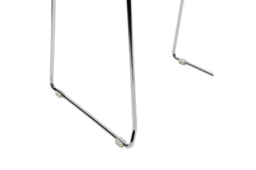 Set med 4 matstolar Hartley - Mörkgrå, Silver - Möbler - Fåtölj & stolar - Matstol & köksstol