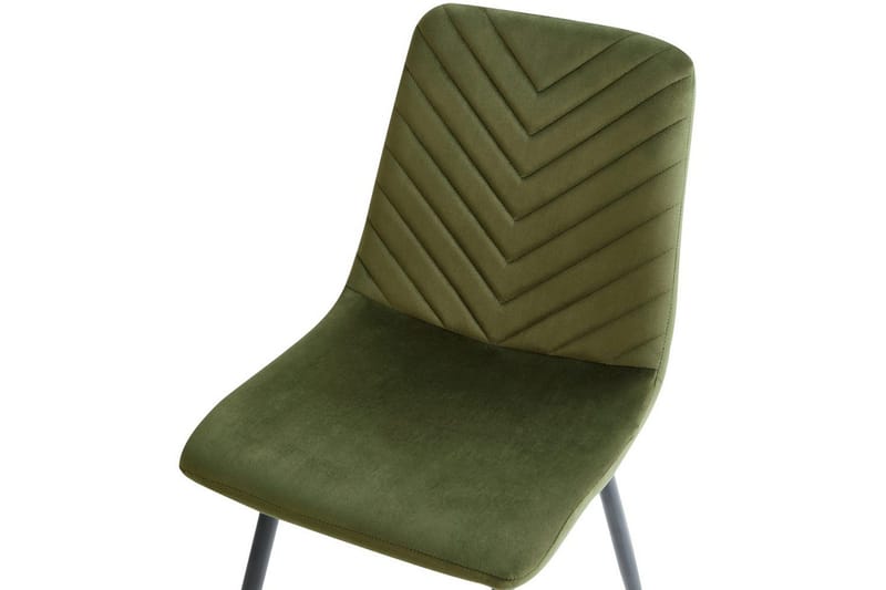 Set med 4 matstolar Havre - Grön, Svart - Möbler - Fåtölj & stolar - Matstol & köksstol