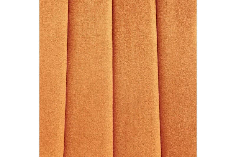 Set med 4 matstolar Kalispell - Orange, svart - Möbler - Fåtölj & stolar - Matstol & köksstol