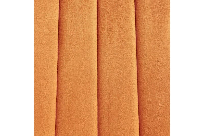Set med 4 matstolar Kalispell - Orange, svart - Möbler - Fåtölj & stolar - Matstol & köksstol