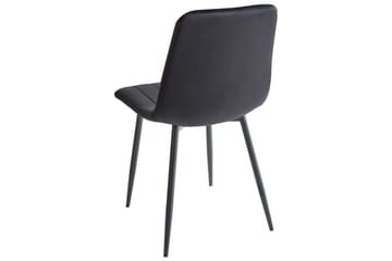 Set med 4 matstolar Kalispell - Svart - Möbler - Fåtölj & stolar - Matstol & köksstol