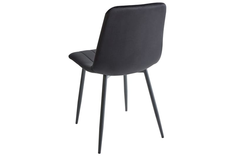Set med 4 matstolar Kalispell - Svart - Möbler - Fåtölj & stolar - Matstol & köksstol