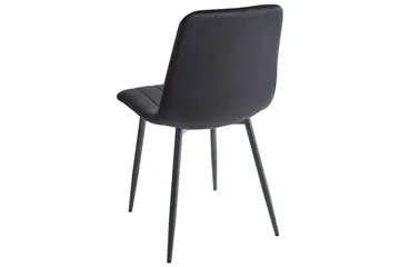 Set med 4 matstolar Kalispell - Svart - Möbler - Fåtölj & stolar - Matstol & köksstol
