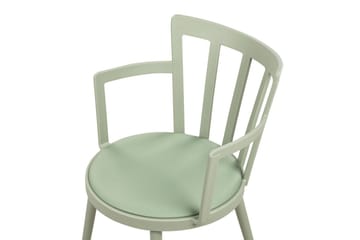 Set med 4 matstolar Morill - Grön - Möbler - Fåtölj & stolar - Matstol & köksstol