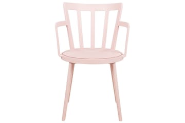Set med 4 matstolar Morill - Rosa - Möbler - Fåtölj & stolar - Matstol & köksstol