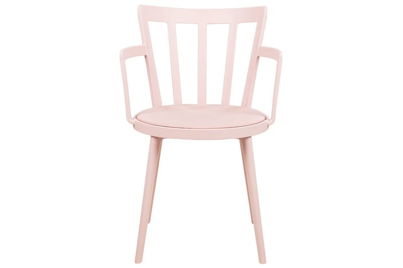 Set med 4 matstolar Morill - Rosa - Möbler - Fåtölj & stolar - Matstol & köksstol