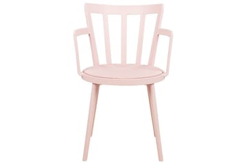 Set med 4 matstolar Morill - Rosa - Möbler - Fåtölj & stolar - Matstol & köksstol