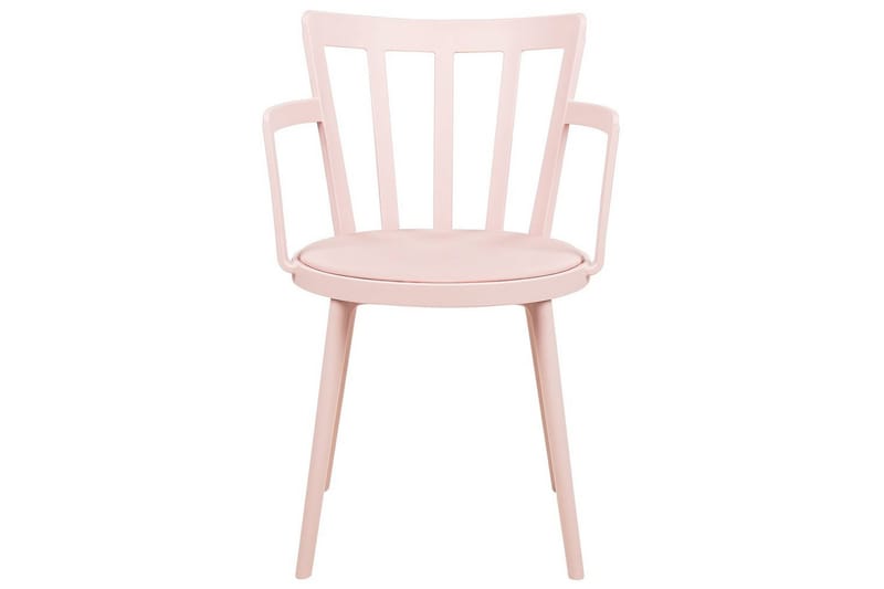 Set med 4 matstolar Morill - Rosa - Möbler - Fåtölj & stolar - Matstol & köksstol
