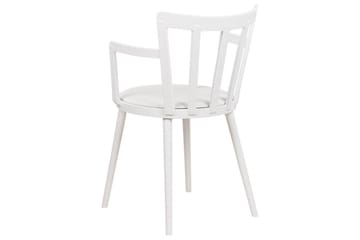 Set med 4 matstolar Morill - Vit - Möbler - Fåtölj & stolar - Matstol & köksstol