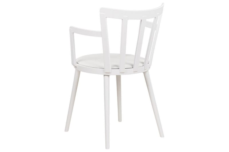 Set med 4 matstolar Morill - Vit - Möbler - Fåtölj & stolar - Matstol & köksstol