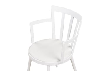 Set med 4 matstolar Morill - Vit - Möbler - Fåtölj & stolar - Matstol & köksstol