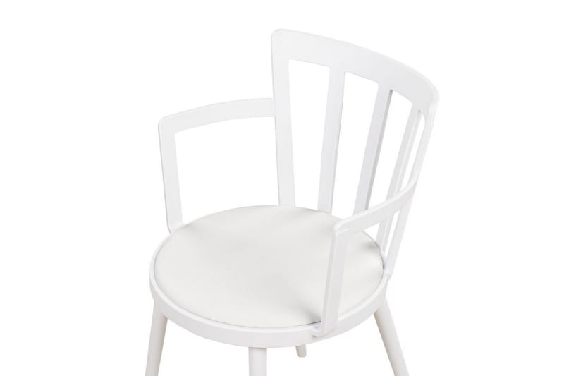 Set med 4 matstolar Morill - Vit - Möbler - Fåtölj & stolar - Matstol & köksstol