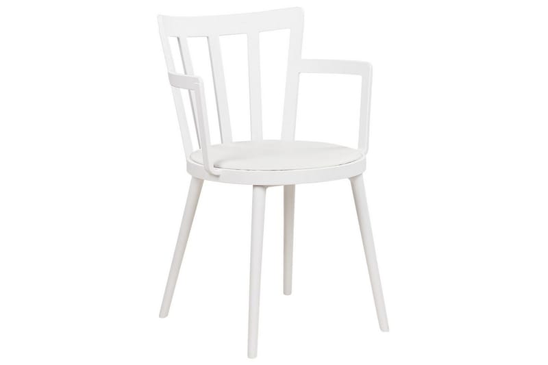 Set med 4 matstolar Morill - Vit - Möbler - Fåtölj & stolar - Matstol & köksstol