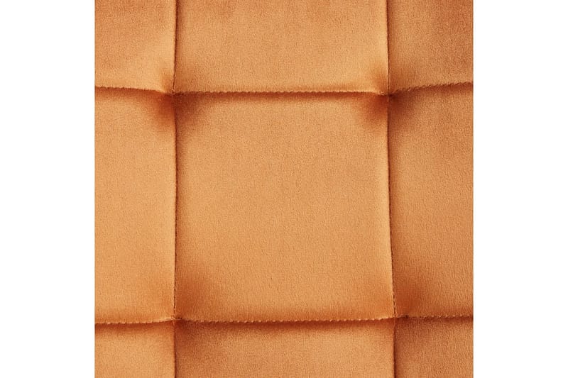 Set med 4 matstolar Powell - Orange, svart - Möbler - Fåtölj & stolar - Matstol & köksstol