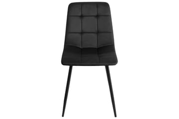 Set med 4 matstolar Powell - Svart - Möbler - Fåtölj & stolar - Matstol & köksstol