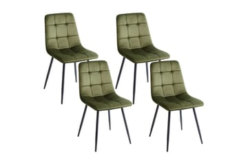 Set med 4 matstolar Powell