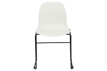 Set med 4 matstolar Panora - Vit, Svart - Möbler - Fåtölj & stolar - Matstol & köksstol