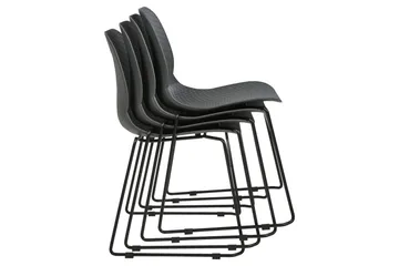 Set med 4 matstolar Panora - Grå - Möbler - Fåtölj & stolar - Matstol & köksstol