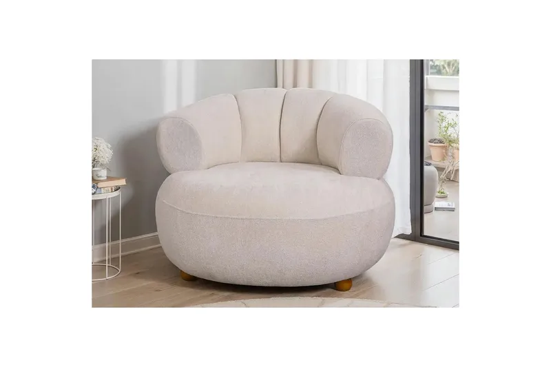 Seylor Fåtölj - Vit - Möbler - Fåt ölj & stolar - Fåtölj