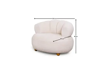 Seylor Fåtölj - Vit - Möbler - Fåtölj & stolar - Fåtölj